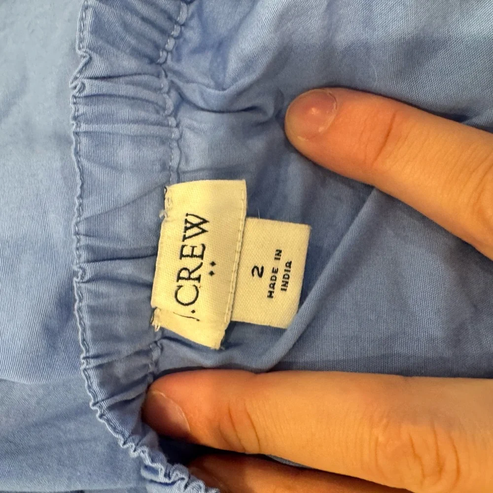 J. crew Cotton Tank Size 2